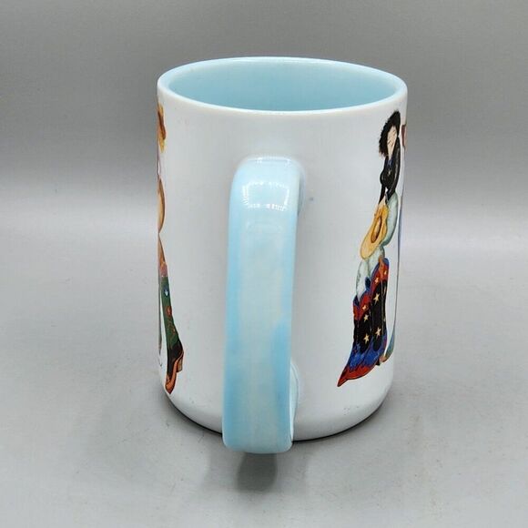 Jill Neal Wild but tasteful Women Cowgirl Boot Camp Coffee Mug Folk Art Attitude - Picture 4 of 7